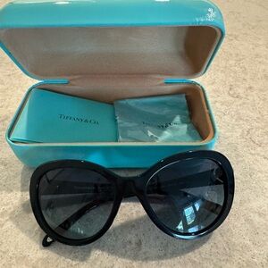 Tiffany & Co. Elegant Black Sunglasses